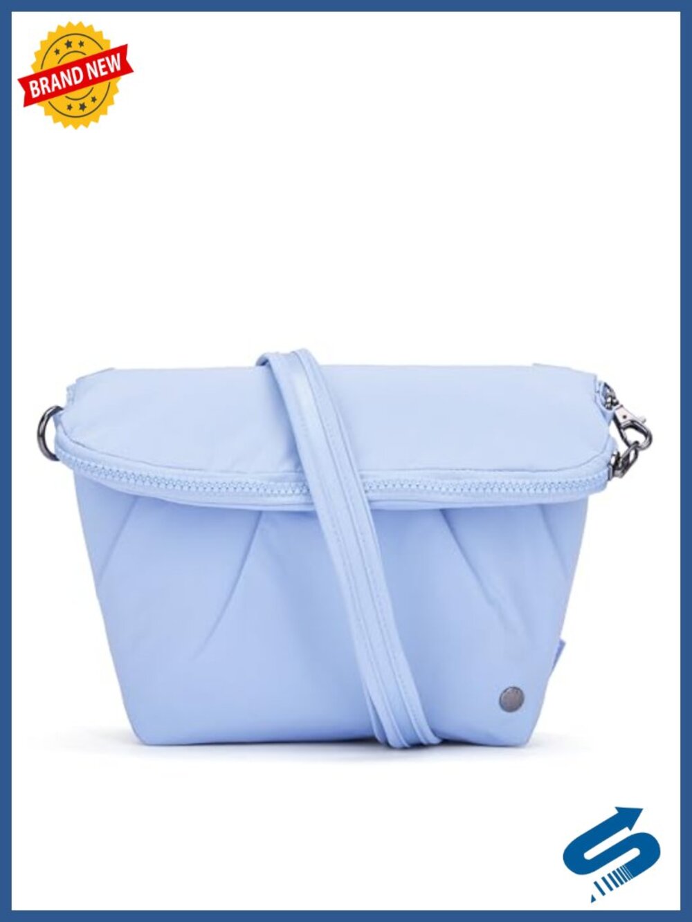 Anti-Theft Convertible Crossbody Bag RFID Blocking Cut Proof Nylon